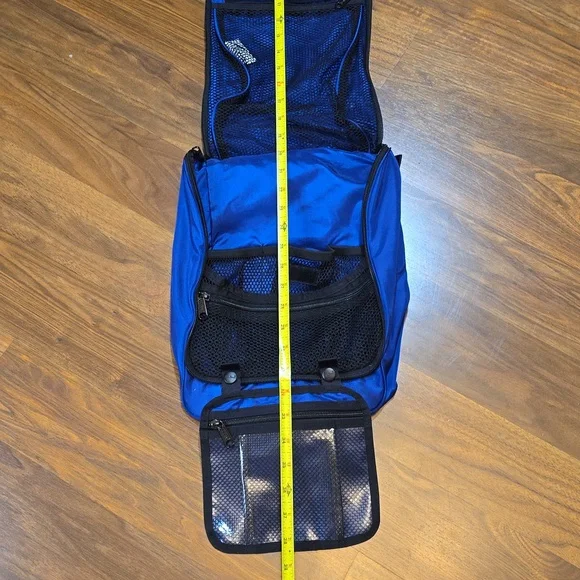 L.L. Bean Large Blue Hanging Toiletry Bag - Picture 8 of 11